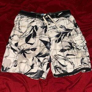 White and black trunks